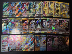 Lot of 150 Pokemon Cards Mega/EX/GX/Full Art/V/VMAX Modern Collection HP-DAMAGED - Image 5