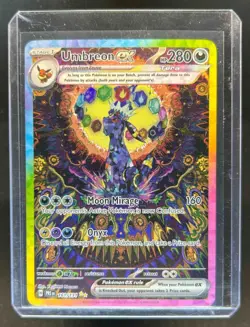 2025 Pokemon Prismatic Evolutions Umbreon ex #161/131 - Image 1
