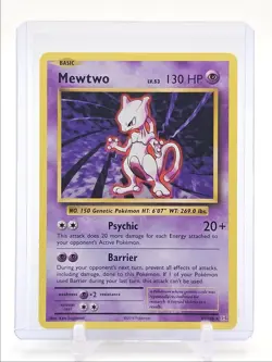 MEWTWO 2016 POKEMON XY EVOLUTIONS RARE B 51/108 Q4490 - Image 1