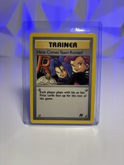 Pokemon Here Comes Team Rocket! 15/82 Team Rocket Non Holo - Team Rocket NM! - Image 1