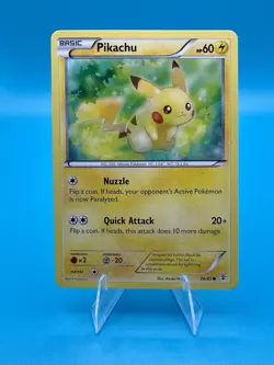 Pokemon TCG 2016 Pikachu 26/83 Generations Regular Non Holo LP - Image 1
