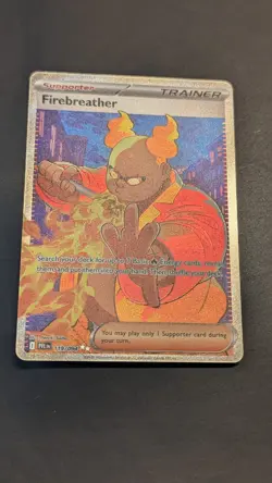 Firebreather 119/094 Ultra Rare Phantasmal Flames Pokemon Pack Fresh - Image 2
