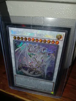 Blue-Eyes Ultimate Spirit Dragon (Secret Rare) SDWD-EN043 1st Edition - Image 1