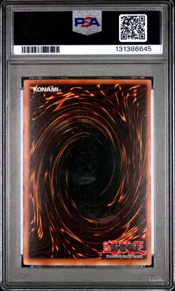 2004 YU-GI-OH! IOC-INVASION OF CHAOS #075 BLACK TYRANNO PSA 8 - Image 2