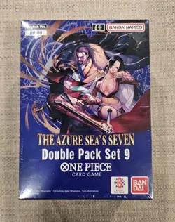 ONE PIECE TCG OP-14: The Azure Sea’s Seven - Double Pack Set Vol. 9 *Lot Of 8* - Image 1