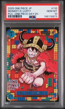 2025 ONE PIECE JPN PREMIUM COLLECTION ONE PIECE DAY'25 MONKEY D. LUFFY PSA 10 - Image 1