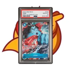 JINBE OP07-045 PSA 10 ALT ART 500 YEARS IN THE FUTURE ONE PIECE TCG 2024 - Image 1