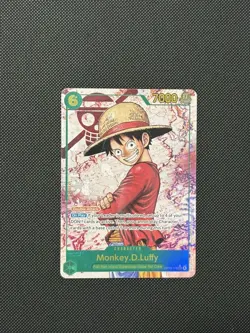 2025 One Piece TCG Carrying On His Will Monkey.D.Luffy Alt Art OP13-118 SEC - Image 2