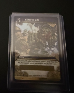 World of Warcraft TCG – Landro’s Gift – UNSCRATCHED Loot Card – Rare - Image 2