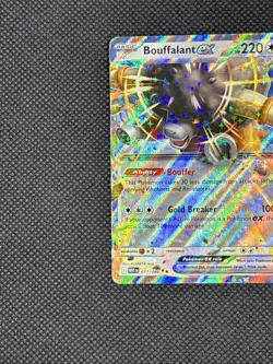 Bouffalant EX 077/086 Sv: White Flare Double Rare Holo Pokemon TCG Card NM - Image 2