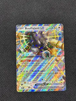 Bouffalant EX 077/086 Sv: White Flare Double Rare Holo Pokemon TCG Card NM - Image 4