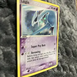 Lugia 002/017 POP Series 5 Holo Pokemon Card Played - Image 3