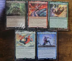 MTG x Spiderman Welcome Decks [All 5 Colors/30-Card Decks] Sealed - Brand New! - Image 1