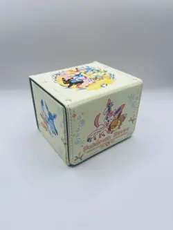 Pokemon Card Deck Box Eeveelution Eevee Sylveon Umbreon Fits 100 Cards - Image 1