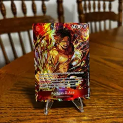 Portgas.D.Ace (Illustration Box Vol.5) ST15-005 One Piece Promotion Cards Foil - Image 1
