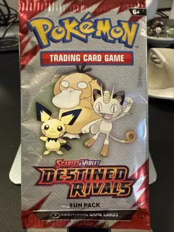 Pokemon Sampling Pack (3 Cards)— Destined Rivals - Fun Pack - RARE Sample - Image 1