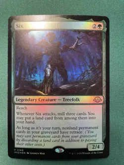 2024 - Six - Foil - Modern Horizons 3 MH3 MTG Magic - NM - Image 1