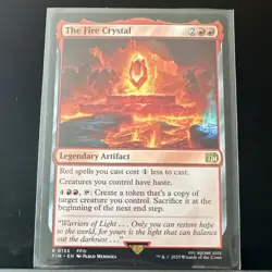 The Fire Crystal (FFIII | Rare | Legendary Artifact | Red) - Image 1