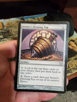 Champions of Kamigawa MTG 1 Sensei's Divining Top Magic - Image 1