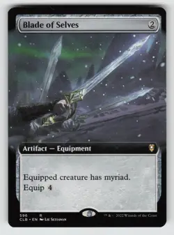 Blade of Selves (Extended Art) *Non-Foil* CLB 596 NM - Image 1