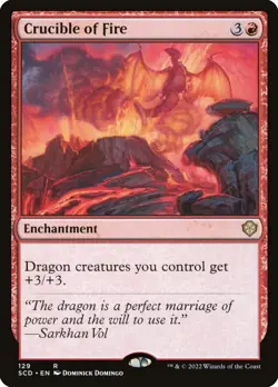 MTG Crucible of Fire ** Starter Commander Decks ** English - Image 1