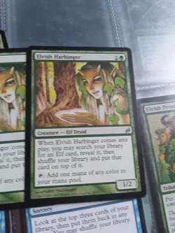 Mtg Elvish Harbinger Near Mint Lorwyn - Image 1