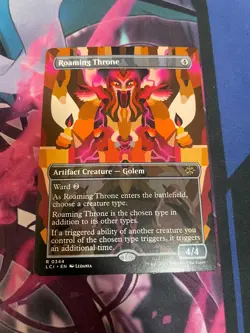 MTG - ROAMING THRONE - BORDERLESS - RARE - LCI - VLP - Image 1