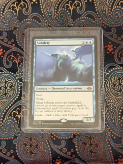 Magic: The Gathering Subtlety Mythic Creature Modern Horizons 2 Blue Regular EN - Image 1