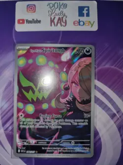 Pokemon TCG Ascended Heroes Cynthia's Spiritomb Illustration Rare 244/217 NM - Image 2
