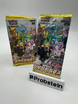 Lot of (30) Pokemon Korean S6a Eevee Heroes Booster Packs - Image 1