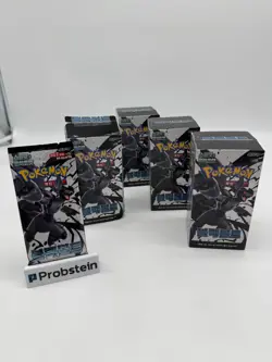 Lot of (80) Pokemon Korean SV11B Black Bolt Booster Packs Sealed - Image 1