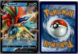 2020 Pokemon, Sword & Shield Base, #053/202 Keldeo V, Holo Ultra Rare - Image 1