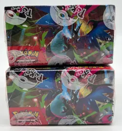 Lot of (2) Pokemon TCG Phantasmal Flames Booster Boxes Sealed - Image 2