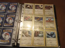 Binder filled with Pokemon some extremely rare mostly regular - Image 5