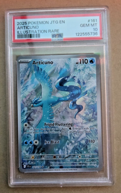 2025 Pokemon Journey Together #161 Articuno Full Art NM To Mint Condition - Image 1