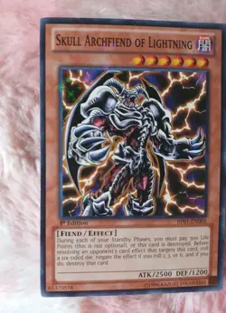 Yu-Gi-Oh! Skull Archfiend of Lightning - BP01-EN006 - Rare - 1st Edition - Image 2