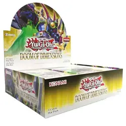 Yu-Gi-Oh! Doom of Dimensions Booster Box New Factory Sealed Free Shipping USA - Image 1