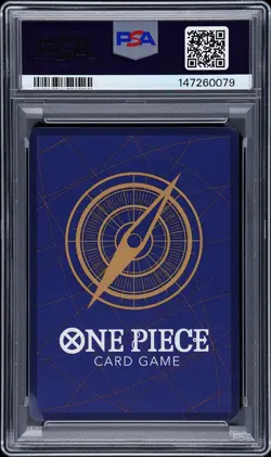 2026 ONE PIECE OP14-HE AZURE SEA'S SEVEN 3RD ANNIVERSARY-GOLD #051 BUGGY PSA 10 - Image 2