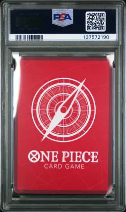 2025 ONE PIECE OP11-A FIST OF DIVINE SPEED ALTERNATE ART MONKEY D. LUFFY PSA 10 - Image 2