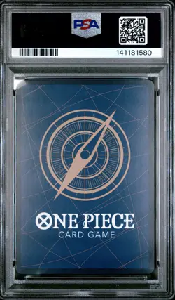 2025 ONE PIECE JPN OP12-LEGACY OF THE MASTER ALTERNATE ART BOEUF BURST PSA 10 - Image 2
