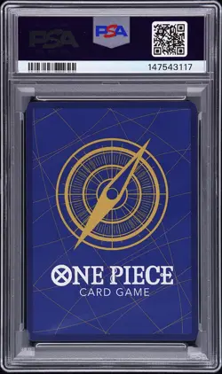 2022 ONE PIECE OP01-ROMANCE DAWN MANGA ALTERNATE ART #120 SHANKS PSA 10 - Image 2