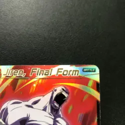 Dragon Ball Super Card Game Masters History of Z BT27-021 SR Jiren, Final Form - Image 3