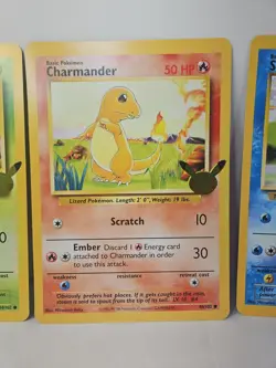 Pokemon First Partners Kanto Starters Jumbo Cards 25th Anniversary CARDS ONLY - Image 3