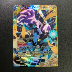Dragon Ball Super Card Game Universal Onslaught BT9-093 SR Hit, in Cold Blood - Image 1