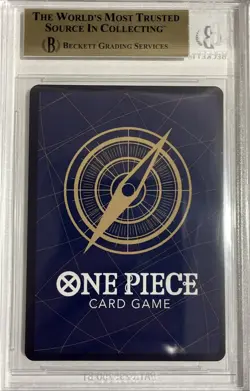 BGS 10 PRISTINE One Piece Card Monkey.D.Luffy US College Basketball Voyage Promo - Image 2