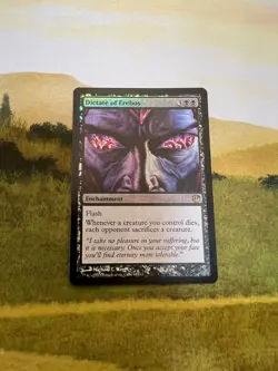 *Foil* Dictate of Erebos (Journey Into Nyx) Magic The Gathering Card - Image 1