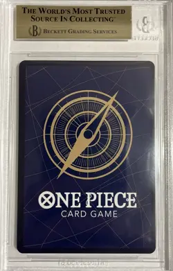 BGS 10 PRISTINE One Piece Card Monkey.D.Luffy US College Basketball Voyage Promo - Image 2