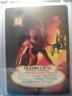 Hyborian Gates CCG TCG Dragons Eyes Promo Card By Cardz Boris Vallejo 1995 Rare - Image 1