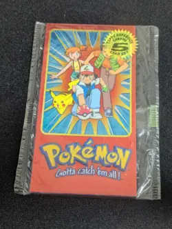 SEALED Topps Chrome Pokemon Supersize 5 Card Set - Image 1