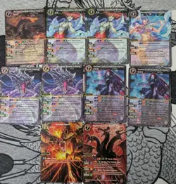 Battle Spirits Saga TCG 30 + Card XR And SPR Lot - Image 1